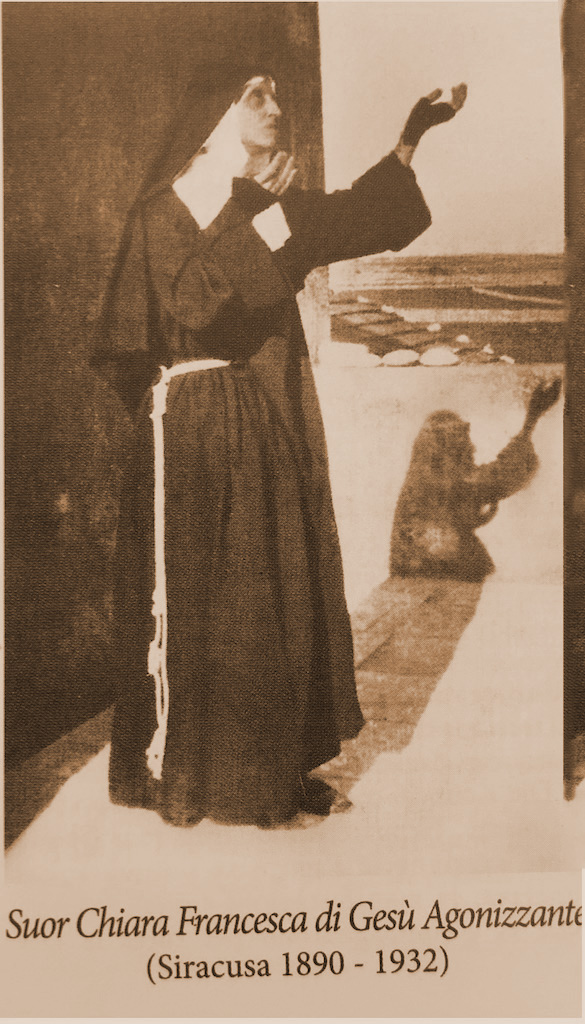 Suor Chiara di Mauro, `a figghia spariggia`, a Siracusa